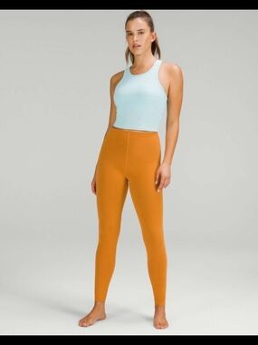Lululemon InStill High-Rise Tight 28" Autumn Orange size 6